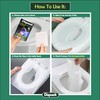 60 Pcs XXL disposable flushable toilet seat covers 100% Biodegradable
