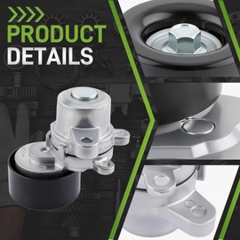 CARBBIA SK107054 Belt Tensioner with Serpentine Belt 7PK1705 Idler Pulley 11925JA11A Compatible with Nissan Altima 2007-2013 Compatible with Maxima Compatible with Murano 2009-2014 SK89676 11955JA10D