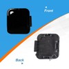 CZShiYue Car Front Bumper Tow Hook Cover Cap Towing Eye