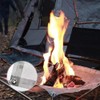 WANGCL 16.5 Inch Portable Outdoor Fire Pit Collapsible Foldable Mesh