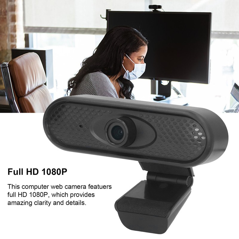 Computer Camera Plug and Play USB Full HD 1080P Auto