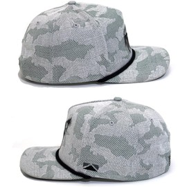 Paramount Outdoors Sunset Wolf Howl 5-Panel Trucker hat Style Rope Cap with Comfort Snapback Coyote (Grey - OSFA)