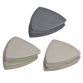 sourcing map Set of 30 Triangle Detail Sandpaper Sandpaper Set 2500/3000/4000 Grit 3-1/2 Inch Velcro Silicon Carbide Sanding Pads