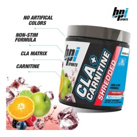 Cla  Carnitina Bpi Shredded 50 Srvs Sabor Ponche De Frutas                                                                                            