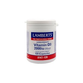 Lamberts Vitamin D3 2000iu 120 Capsules