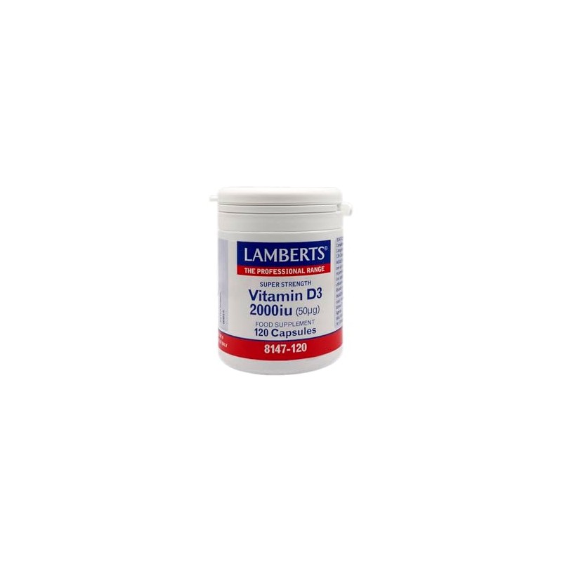 Lamberts Vitamin D3 2000iu 120 Capsules