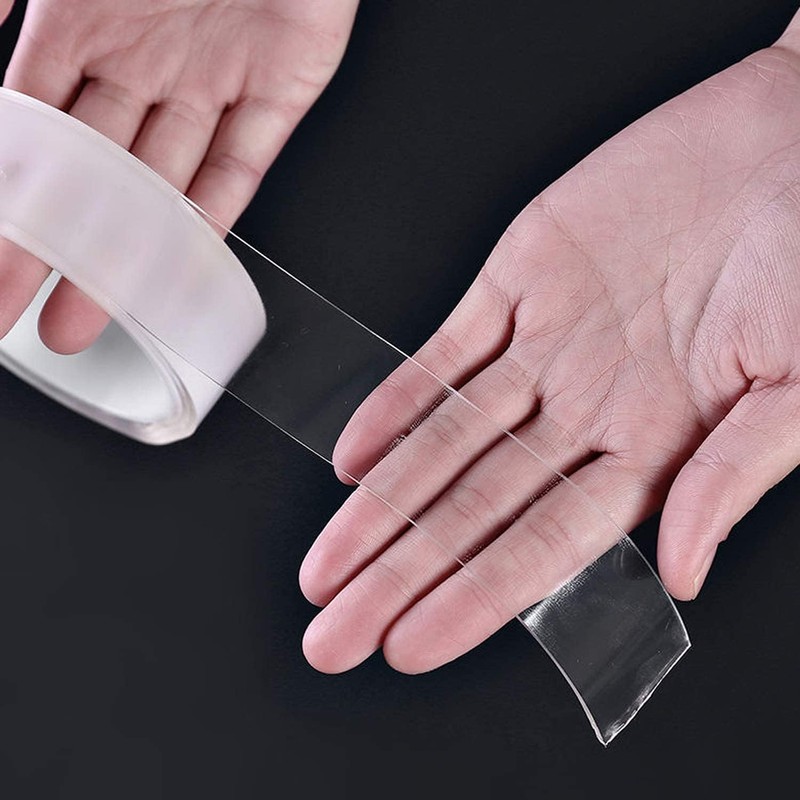 FLS-G007 Double Sided Magic Tape, Super Strong, No Residue, Repeatedly,