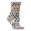 WHD Goldendoodle Socks (Gray, Large)