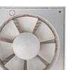 EUROPLAST Diameter 125mm Light Switch Activation Bathroom Extractor Fan with