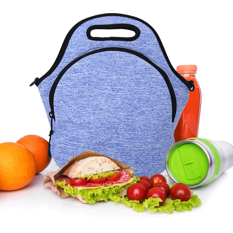 Neoprene Shoulder Strap Sports Bag Insulation Lunch Food Bag for