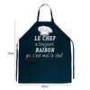 MKISHINE Cooking Apron for Men Women Waterproof Aprons, chef