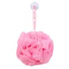 Bodylife Exfoliating Bath & Shower Body Puff/Scrunchie/Buffer Flamingo Pink 55g