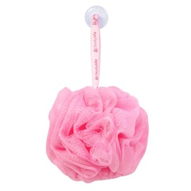 Bodylife Exfoliating Bath & Shower Body Puff/Scrunchie/Buffer Flamingo Pink 55g