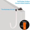 Over The Door Hook White -3Pcs Stainless Steel The Door