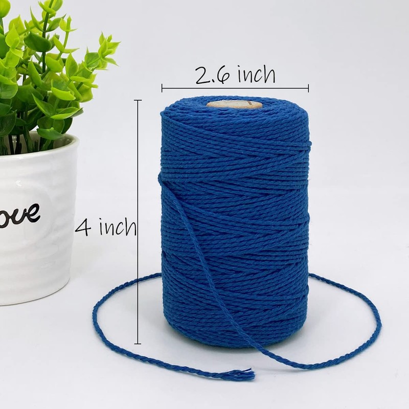 Twine String,500 Feet Cotton Butchers Twine String Cooking Kitchen Twine