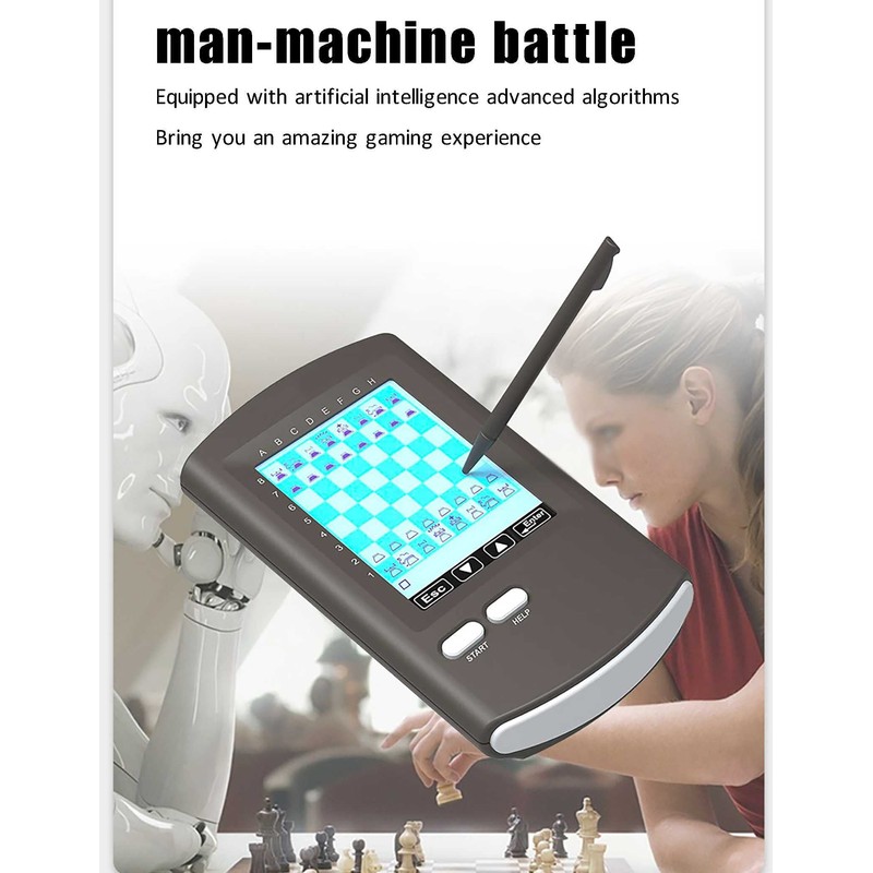 BMDHA Touch Electronic Chess Set, Automatic Intelligent Game Machine Luxury