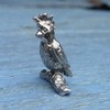 Beautiful Lorakeet Animal Figurine, Handcast in Fine Pewter by William