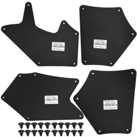 XUKEY Splash Shield For Toyota Tundra 2007-2020 Apron Seal Mud Flap Mud Guards Fender