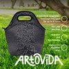 Artovida Artists Collective Insulated Neoprene Lunch Bag - Washable Soft