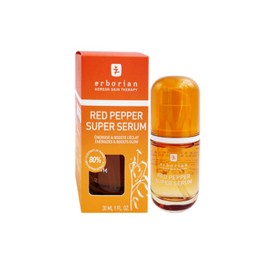 Erborian Red Pepper Super Serum - Smooths and plumps the skin - Korean face care that balances the complexion - fewer wrinkles and more energy - 30 ml