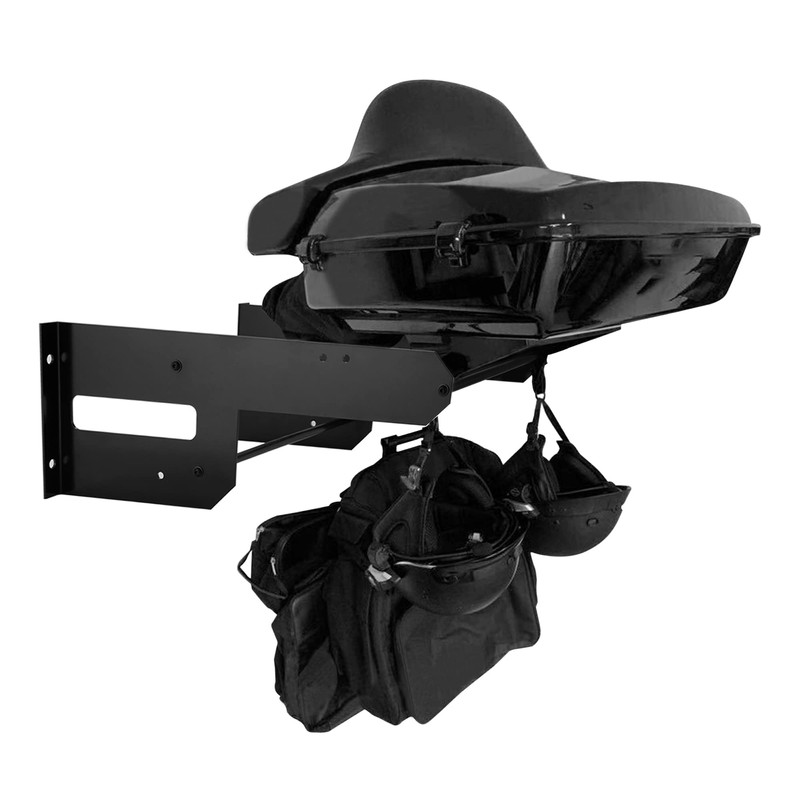 Harley Wall Mount Storage Rack, Garage Detachables Storage, Wall Rack