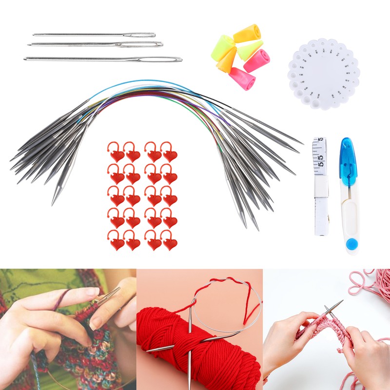 Knitting Needle Set Circular Knit Picks Options Interchangeable Sewing Embroidery