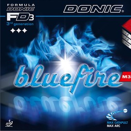 Donic Bluefire M3 Table Tennis Rubber (Black, 2.0mm)