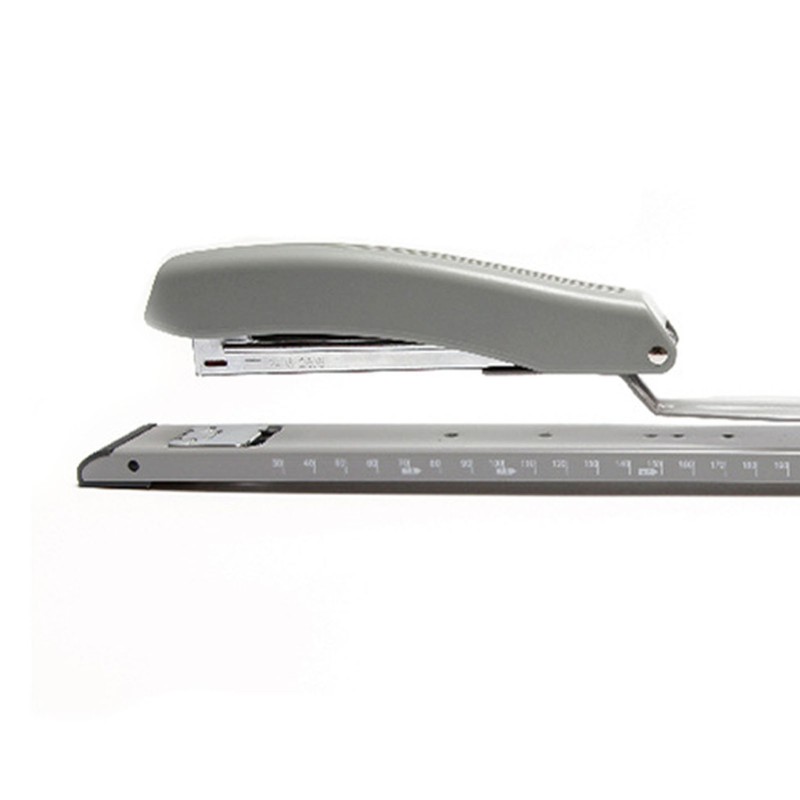 Stapler Desktop Large Capacity Metal Long Arm Handheld Stapler with