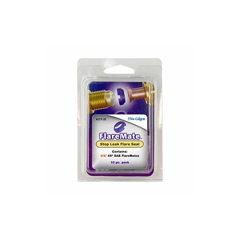 Nu-Calgon 4177-31 Includes Size 3/8" FlareMate Stop Leak Flare Seal