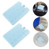 BIUDECO Ice Bag for Cooler 2pcs Reusable Ice Packs Freezer