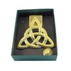 Irish Brass Trinity Knot Door Knocker in a Matching Box
