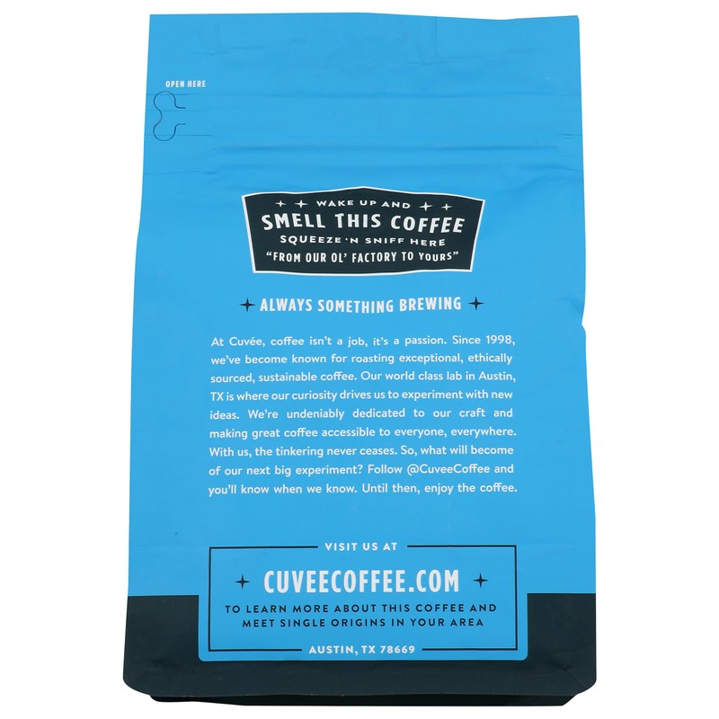 CUVEE COFFEE Colombia Ground Coffee, 12 OZ