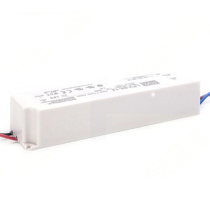 12V 60W Waterproof LED Driver & LPV-60-12 Power Adapter |
