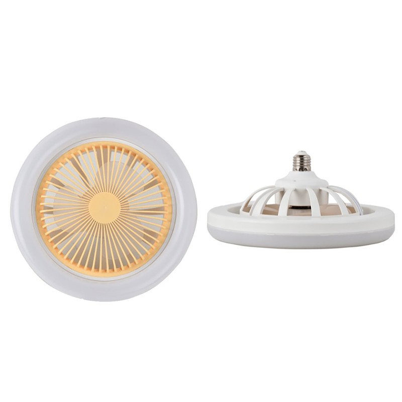 Ceiling Fan Light 30W ABS Housing 9.8in 2 in 1