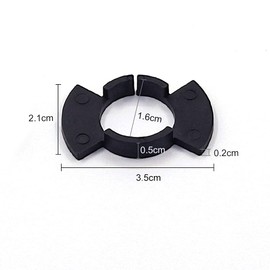 Aoling LED Headlight Bulb Adapter Holder, H1, Compatible with Honda Odyssey, Civic, Accord and CR-V, etc. External HID Kit Installation and Burner Fixing Bulb Retainer, LED Base Conversion, Set of 2