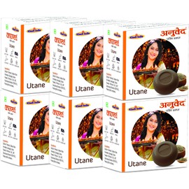 Anuved Utane Natural Scrub (125 gm) - Set Of 6