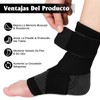 YINGDIHUT 1 Par Ajustable Tobillera para Esguince Ortopédica, Tobilleras Deportivas