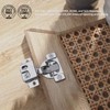 Chibery 20 Pack 1-1/4" Overlay 3D Soft Close Concealed Hinge,