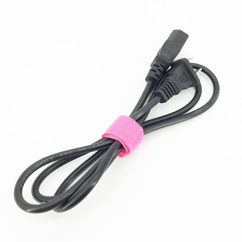 PASOW 50pcs Cable Ties Reusable Fastening Wire Organizer Cord Rope