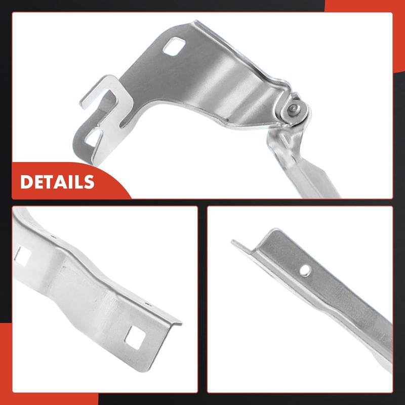 A-Premium Front Driver and Passenger Hood Hinges Compatible with Ford