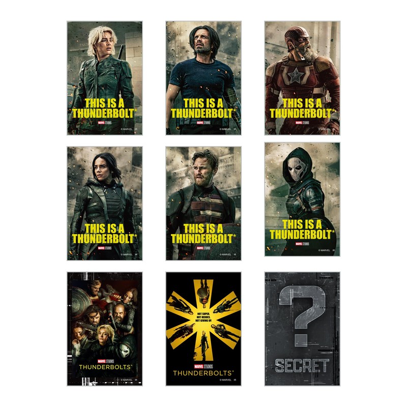 Thunderbolt IBA340 Blind Square Tin Badge (Box)