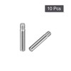 sourcing map 10pcs M2.5x14mm Slotted Cylindrical Pin 304 Stainless Steel