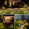 TomCare Solar Lights Outdoor Upgraded Bright Solar Pathway Lights Bigger