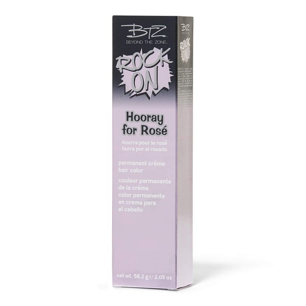 Beyond the Zone Hooray for Rose Permanent Creme Hair Color Horray for Rose