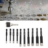 Diamond Drill Bits Set Hex Shank Diamond Hole Saw Kit