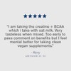 Creatine & BCAA Powder, 5,000mg Pure Micronised Creatine Monohydrate