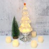 Eldnacele Musical Light-up Glitter Christmas Tree, Christmas Tree Shaped Singing