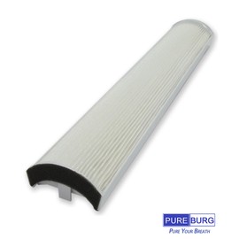 PUREBURG TPP240F Replacement Filter Compatible with Envion Therapure TPP240 and TPP230 Air Purifiers, 2-Pack H13 HEPA with Activated Carbon, 4-Stage Filtration