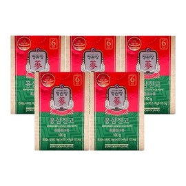 정관장 홍삼진고 100g x 5병 /An Jeonggwanjang Red Ginseng Extract 100g x 5 Bottles /An