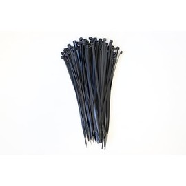 Schneider Electric Thorsman Cable Ties, Pack of 100, Made of Polyamide, 300 x 3.6 mm, Colour: Black, Various Sizes, Smooth Rounded Edges, Super Durable, Self-Locking Cable Ties for Cable Management